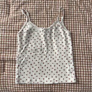 Brandy Melville floral tank